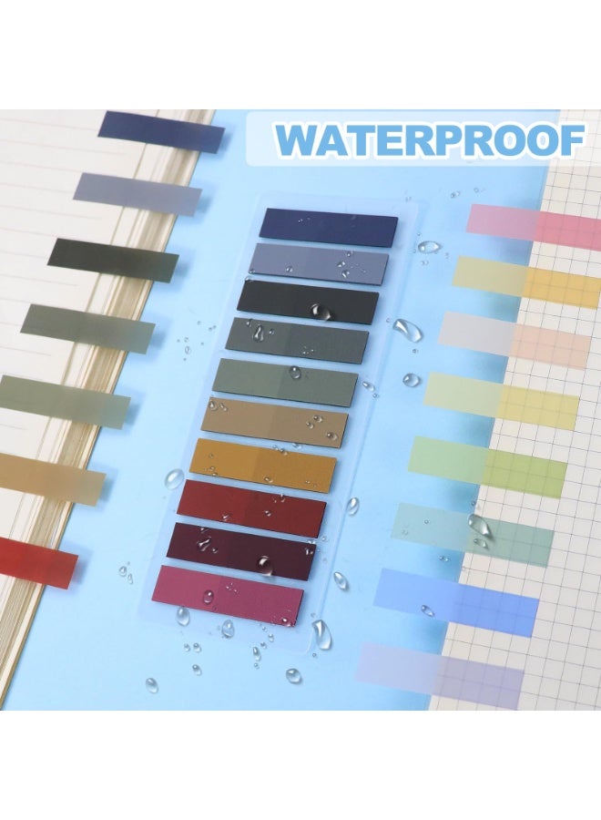 كاكو 2000 قطعة علامات صفحات لاصقة ألوان متنوعة، ملصقات مؤشر شفافة قابلة للكتابة للكتب والملفات والملاحظات والمكتب والمدرسة - Image 4